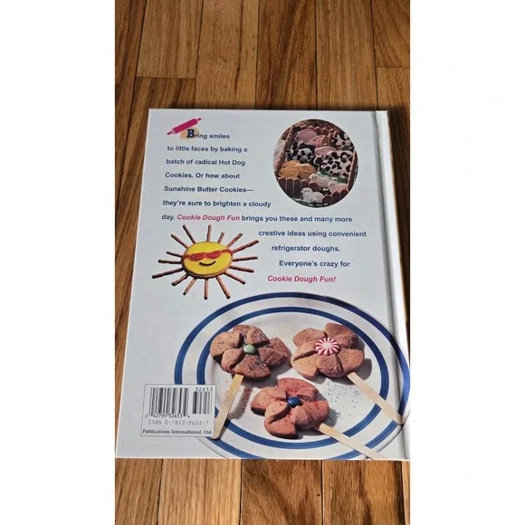 Cookie Dough Fun Cookbook Creative Cookies Using Refrigerated Dough Kids Cooking - Picture 2 of 3